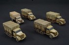 Pro Painted German Maultier Afrika Korps Half-tracks   Truck Flames Of War 15mm