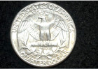 1964 P Washington Quarter   90  Silver   Bu Uncirculated   Free Shipping