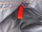 Black   Red X Long Nylon Horse Tail Bag 34   Long