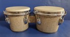 Vintage 1960 s Bongos Champagne Sparkle Made In Japan W  Key Stand Not Included
