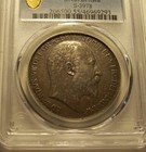Great Britain  1902 Edward Vii Crown  Pcgs Au 55  256 000 Mintage 