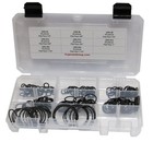Captain O-ring Ors orfs Flat Face Hydraulic Oring Seal Kit  180pc  Buna 90 