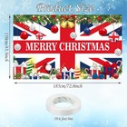 Christmas Flag 5ft X 3ft With Eyelets - Christmas Banner - Union Jack Flag - Vi