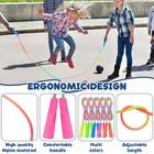 Kids Jump Rope  Colorful Gradient Nylon Skipping Ropes For Children  6pcs