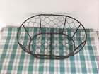 Chicken Wire Oval Shaped Basket Rustic Farmhouse Prim Decor 10  X 7  X 4 5  Tall