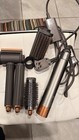 Dyson Hair Styling Set W  Handle  Curling Barrels  Brushes   Dryer Attachment