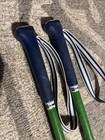 Kahru 130 Cm Cross Country Ski Poles In Green Made In Finland Vintage