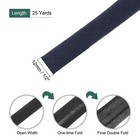 1 2 Inch Double Fold Bias Tape Continuous Bulk Bias Tape Navy Blue 25 Yards