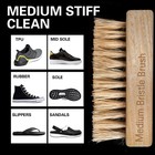 Favolosa Portable Shoe Cleaning Brush Set Of 2 Brushes With Small  Yellow 