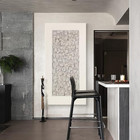 Geekmacro Grey Abstract Textured Wall Art - Hand Painted Oil Greyabstract