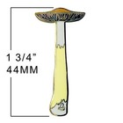 Magic Mushroom Psilocybe Cubensis Lapel Hat Pin