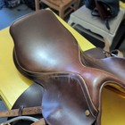 Harry Dabbs English Leather Jumping Saddle  17      Made In England  Walsall