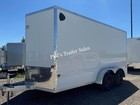 2026 E-z Hauler 7x16 All Aluminum Cargo   Enclosed Trailer