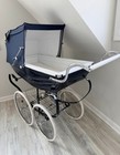 Vintage Silvercross Pram Full Size Baby Carriage Stroller From England
