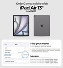 Dexnor Case For Ipad Air 13 Inch ipad Air 11 In M4 M3 M2  ipad Air 4th 5th Gen