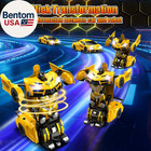 Transform Rc Car For Boys 360 Rotation Lights Deformation Toy