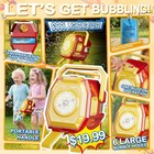 Bubble Machine With Lights  Big Bubbles Bubble Maker Toys For Girl Kids   Toddle