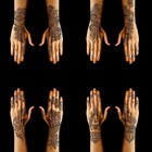 Henna Stencils 9 Sheet Henna Tattoo Kit  Reusable Henna Stickers For Hand For   