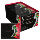 Sour Strawberry Sugar Free Chewing Gum Bulk Pack  15 Stick  pack Of 10 