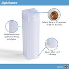 10 Us Cent Penny Square Coin Tubes Archival Long Term Storage By Lighthouse New