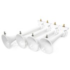 Hornblasters White Shocker Xl Train Horn - Extremely Loud - For Cars   Trucks