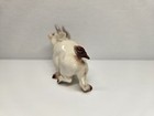 Hagen Renaker Miniature Mini Ceramic Cartoony White Cow Bull Figure Figurine