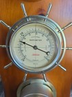 Vintage Sunbeam Weather Station Barometer  Thermometer humidity  On Wood And Key