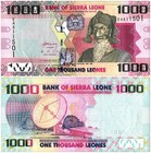 Sierra Leone 1000-10000 Leones 4 Pieces Set  2013-2021  P-30-33  Unc