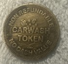 1 Brass Dollar Car Wash Token Good For Trade Token Vtg