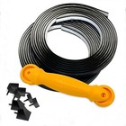 Instatrim Self-adhesive Flexible Caulk   Trim Strip 1 2  X 10  2-pk Project Kit