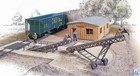 New Walthers Bulk Transfer Conveyor Kit Conveyor Ho Scale Train Free Us Ship