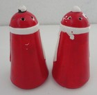 Vintage Winking Santa Christmas Salt   Pepper Shakers Japan