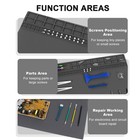 27 6   X 15 7   Extra Large Soldering Mat With Esd Wrist Strap   Grounding Ac   
