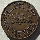 Illinois  Aurora Big Boy Hamburgers Tops Free Parking Trade Brass Token 323676