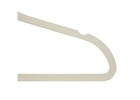 10-pack Super Slim Velvet Huggable Hangers In Ivory
