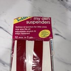 Vintage  1990 The First Years Toddler School Bus Suspenders 12 Months To 3 Years