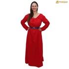 Women Renaisance Medieval Dress Retro Long Dress For Role Playing Cosplay Party