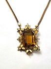 Vintage Czech Glass Necklace  1930 s  Vintage Jewelry