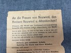 1919 German Women   s Suffrage Political Leaflet     Weimar Ddp Election Flyer