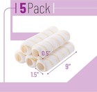 Bates- Paint Roller Covers  9 Inch  5 Pack 1 2  Nap   Replacement Paint Roller S