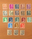 Stamps Spain Lot Of 21 Heads Used Prior To 1950s  See Details