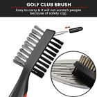 Double Sided Golf Club Cleaning Brush With Retractable Groove Sharpener