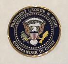 President Of The Unites States Challenge Coin George W  Bush Number  43