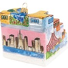 Lombard Street Polish Glass Christmas Tree Ornament Travel Usa San Francisco