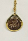 Teardrop  Owl Pendant Made From Greek 1 Drachma Coin Rings Too