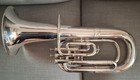 Antoine Courtois Paris Bb Baritone Saxhorn Euphonium No 1794-1980 s