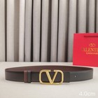 Valen Tino Women s Belt With Double-sided Belt Brown Black Width 4cm Without Box