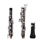 Semiautomatic Oboe With E Key Composite Wood Silver Plated C Key Oboe