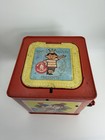 Vintage 1961 Mattel Clown Jack In The Box Tin Toy Pop Up As Is Not Working
