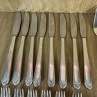1847 Rogers Bros Silver-plate Silverware Flatware Set Lovelace 45 Pcs